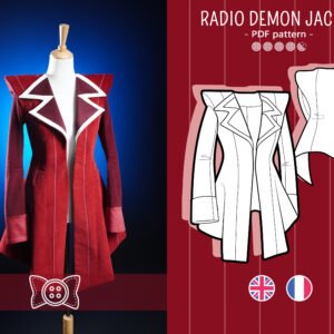 RADIO DEMON cosplay PDF pattern