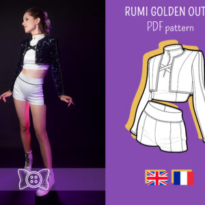 RUMI GOLDEN FULL OUTFIT