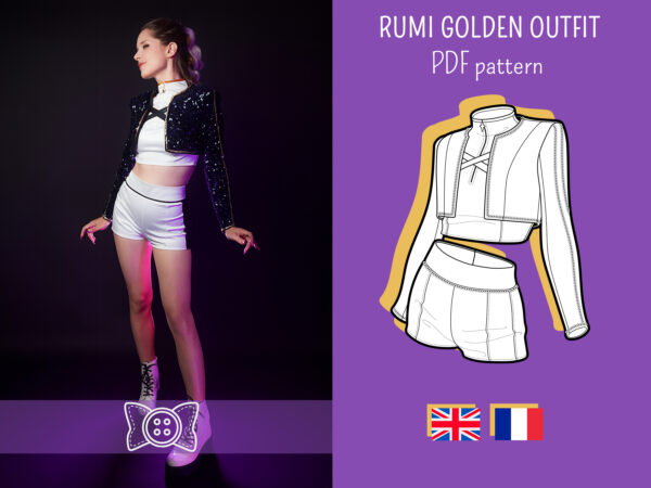 RUMI GOLDEN FULL OUTFIT