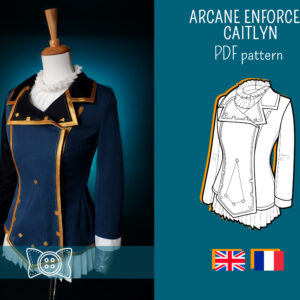 Arcane Caitlyn Jacket PDF pattern