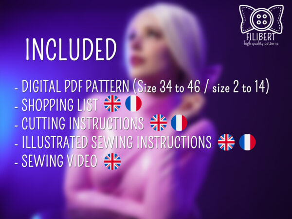 Eve Bodysuit Pattern – Image 2