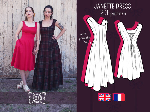 JANETTE DRESS VINTAGE