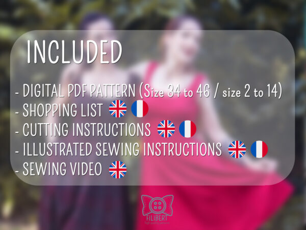 JANETTE DRESS VINTAGE – Image 2