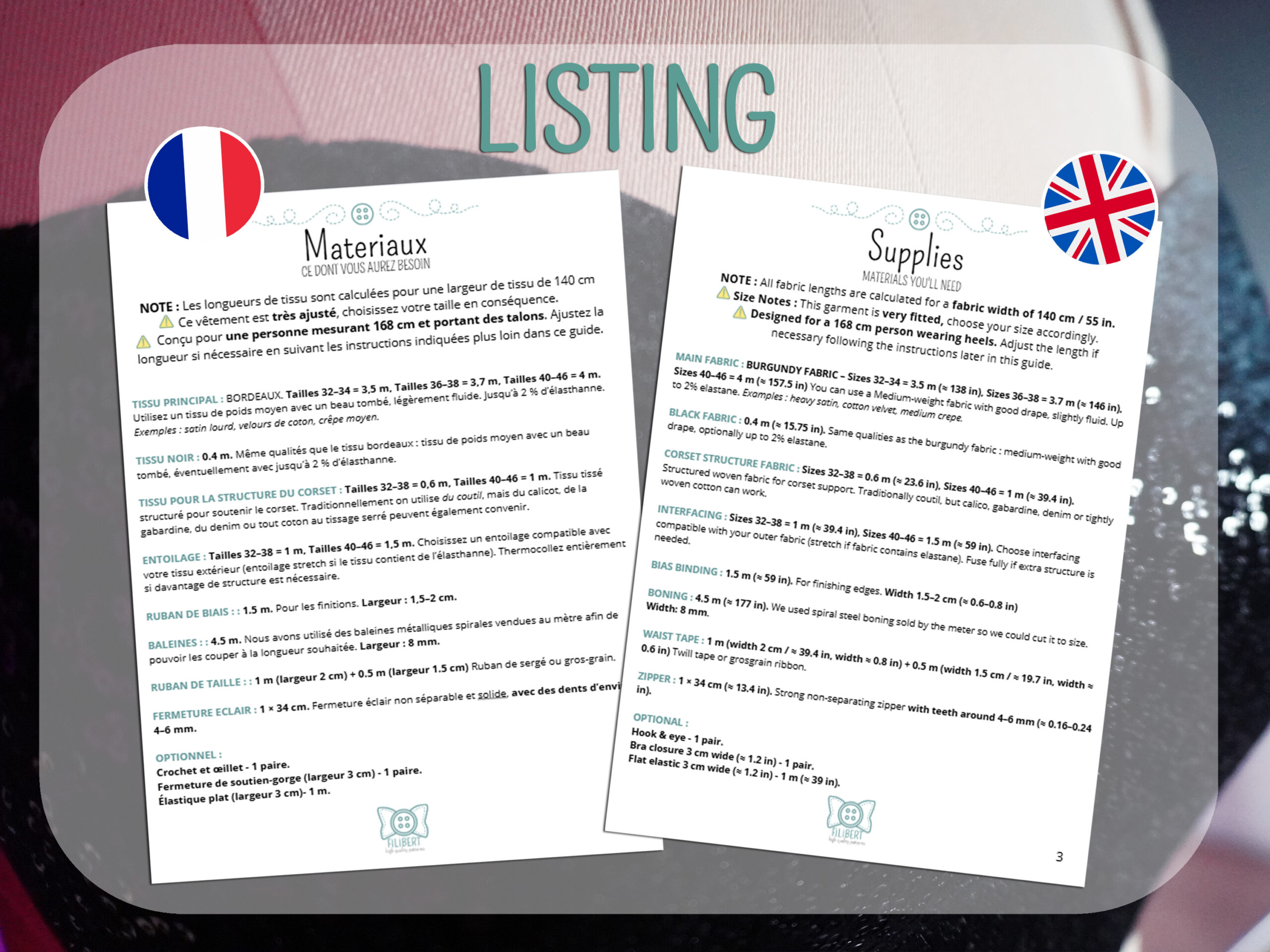 ANGEL DUST DRAG DRESS inspired from Hazbin Hotel PDF PATTERN – Image 6