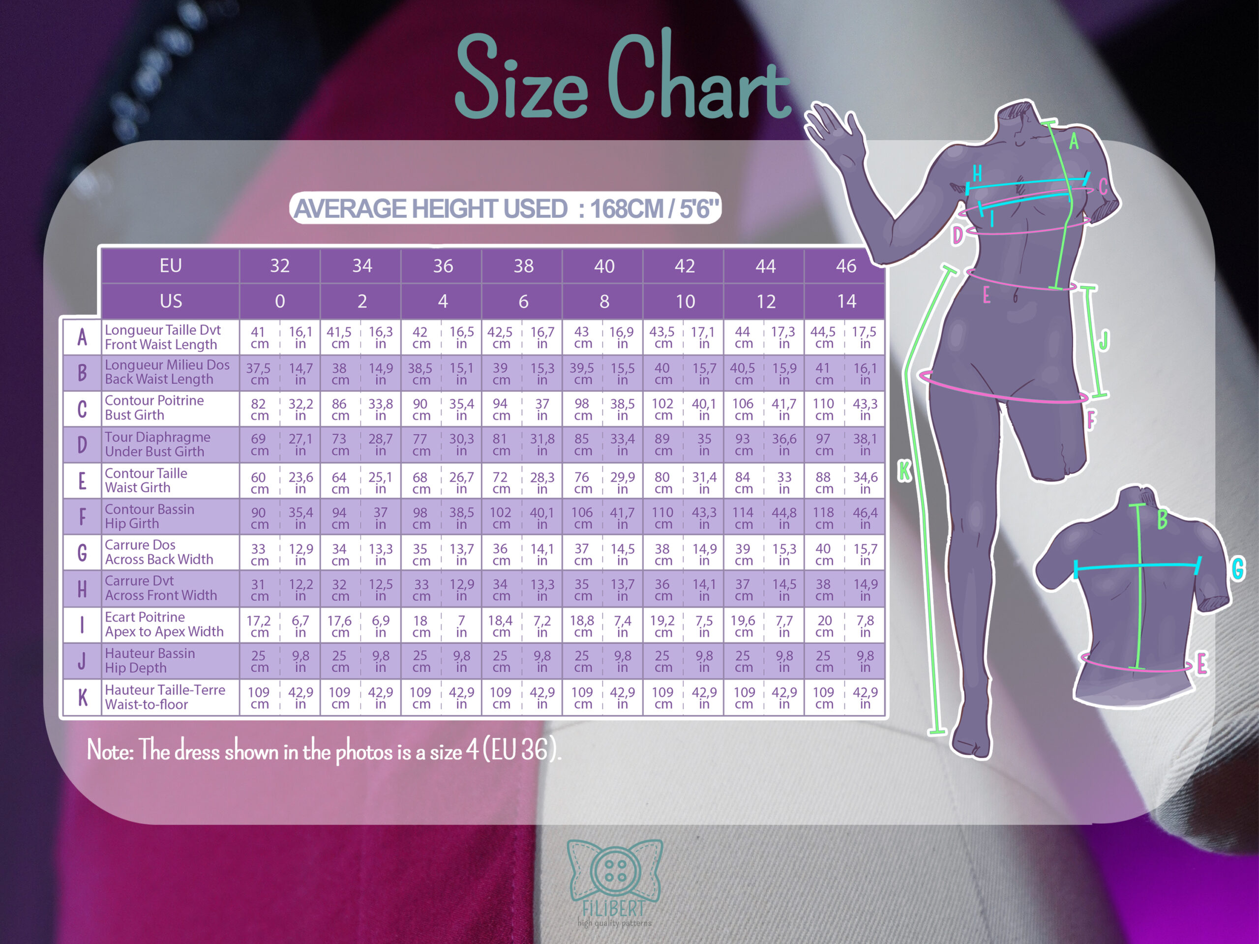 ANGEL DUST DRAG DRESS inspired from Hazbin Hotel PDF PATTERN – Image 5