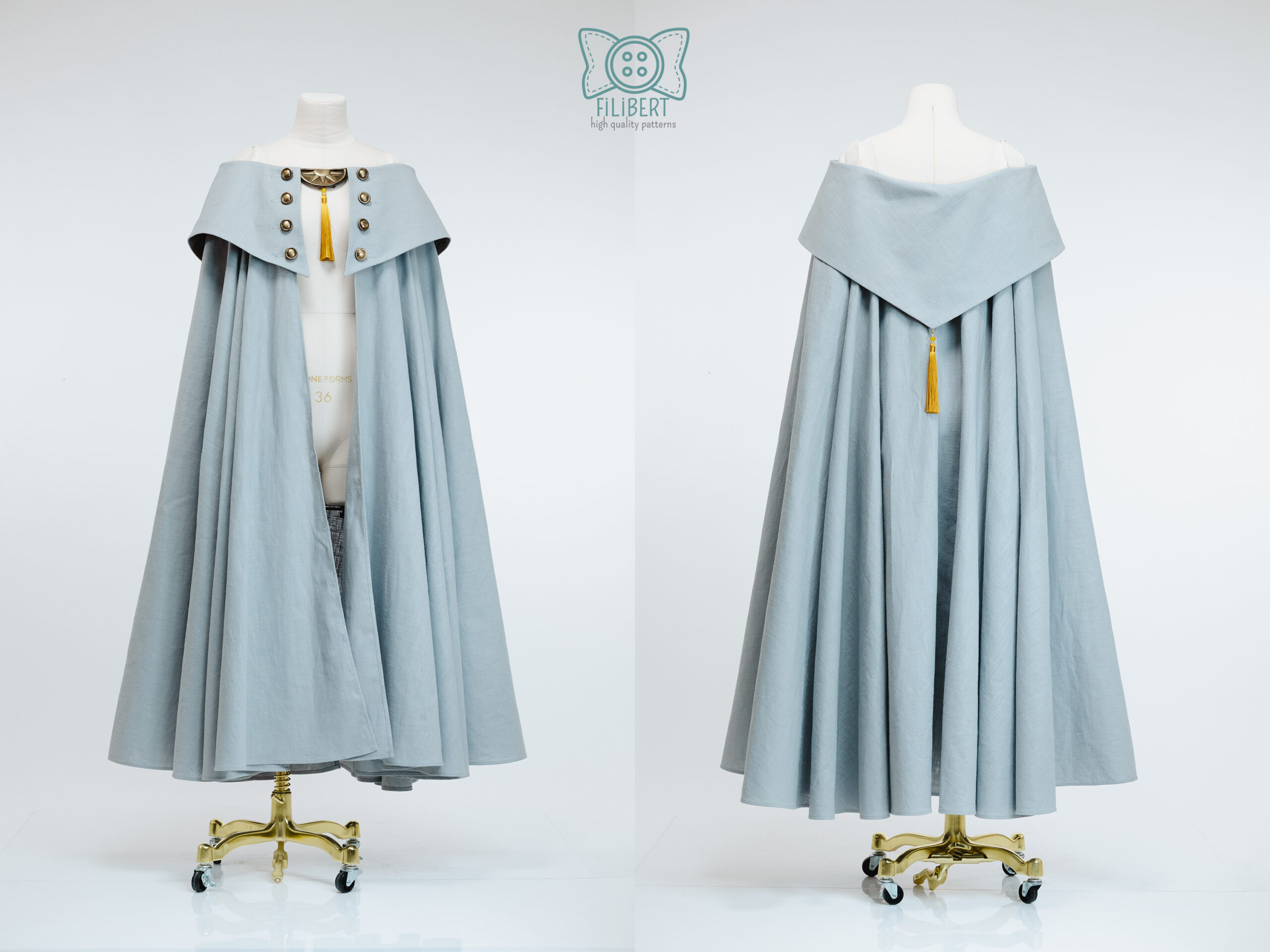 QIFREY CLOAK PDF pattern - Wizard cloak – Image 4