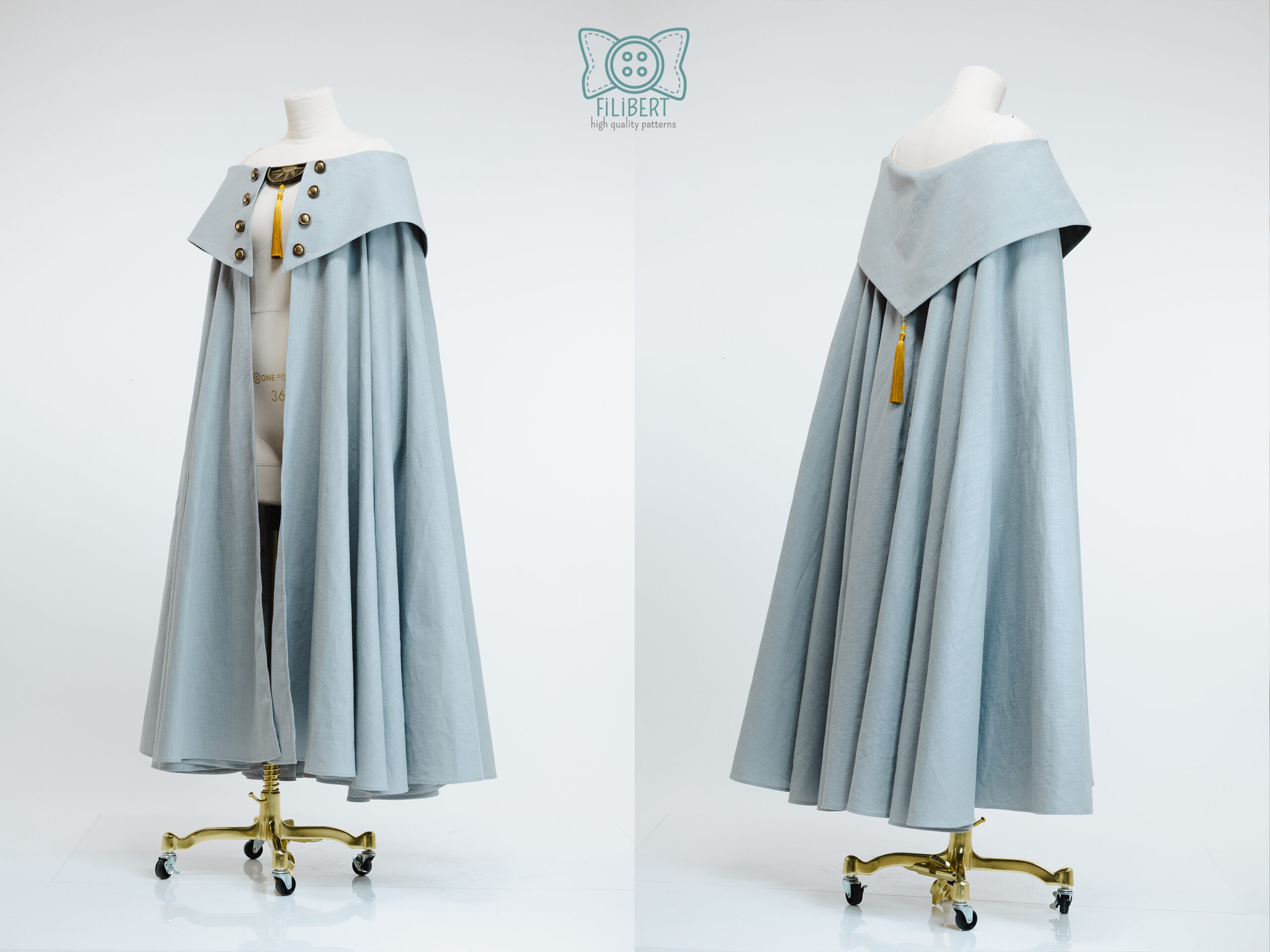 QIFREY CLOAK PDF pattern - Wizard cloak – Image 3
