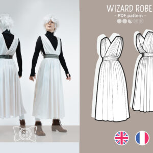 QIFREY tabard dress PDF pattern – Wizard/LARP pattern