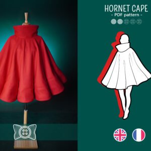 HORNET CAPE PDF pattern