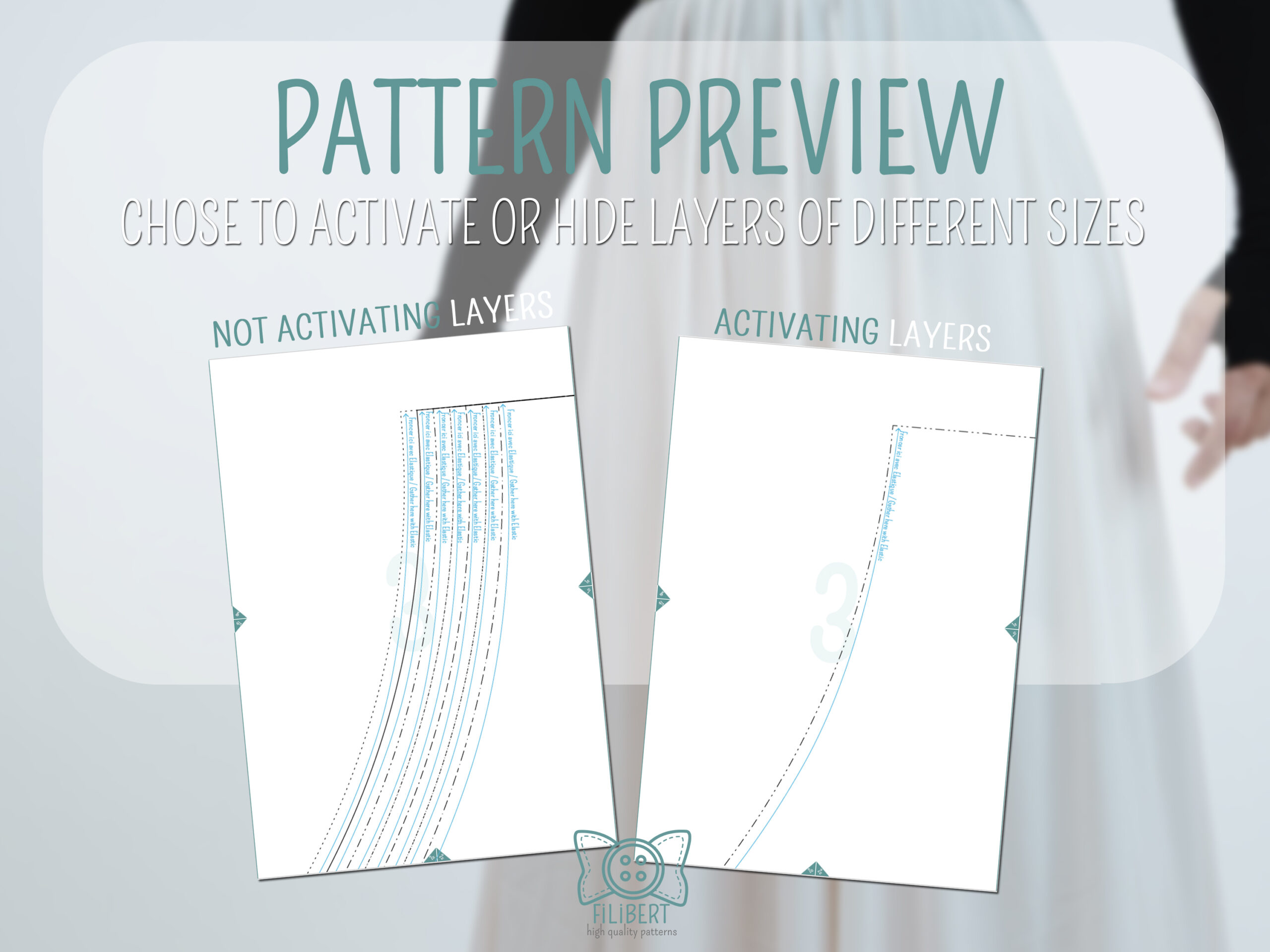 QIFREY tabard dress PDF pattern – Wizard/LARP pattern – Image 9